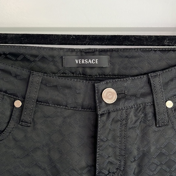 Versace Pants - NEW authentic Versace women’s black pants size 24 straight leg